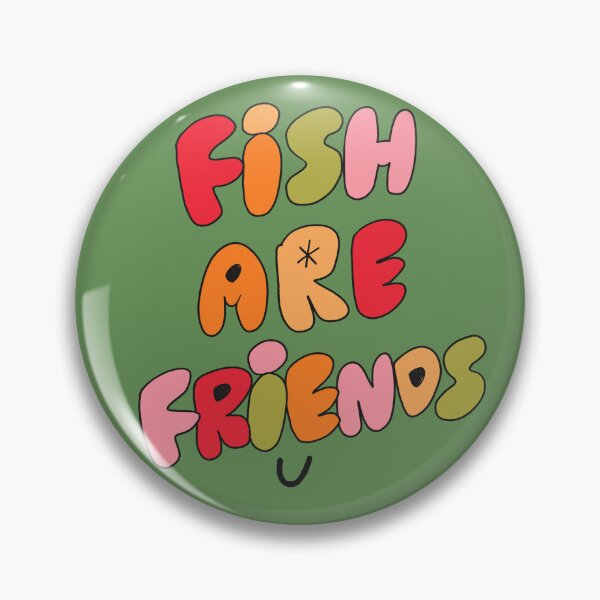 Item preview, Fish Are Friends (Green) designed and sold by yellowflowerhut.