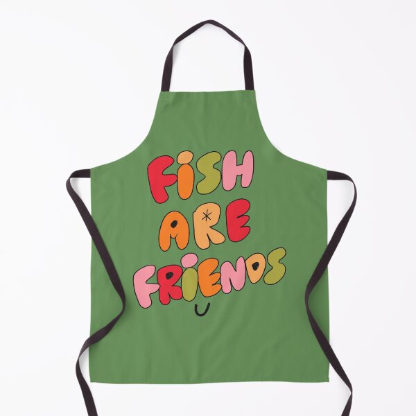 Item preview, Fish Are Friends (Green) designed and sold by yellowflowerhut.