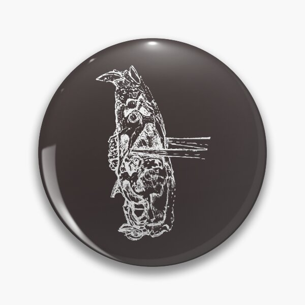 Item preview, Rat Skull & Skewers - Light Lines - (#3B3131) designed and sold by The Stippler Process.