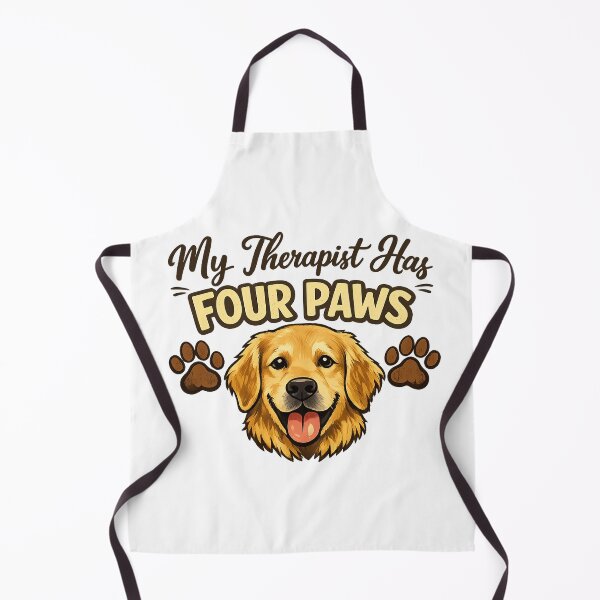 Item preview, My therapist has four paws designed and sold by Side Quest Co..