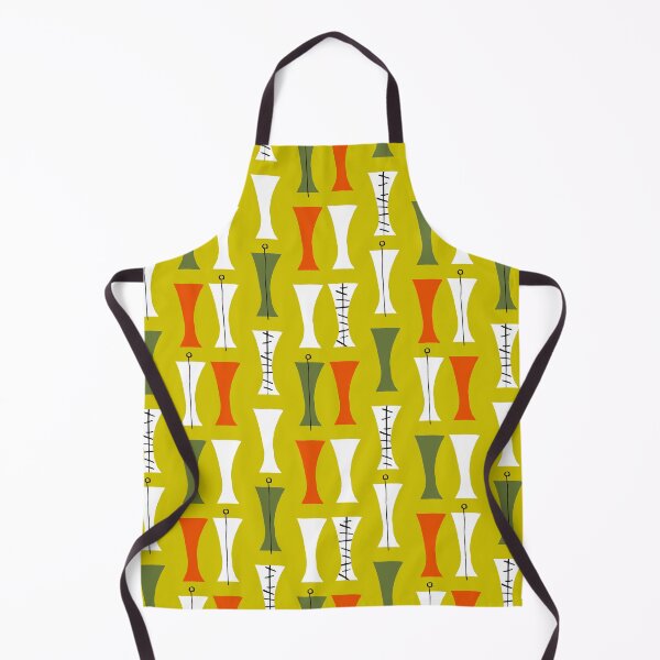Item preview, Mid-Century Modern Olive, Tangerine And Mustard Colored Pattern designed and sold by DEC02.