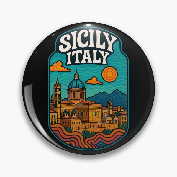 Item preview, Sicily Palermo Cityscape Italy Travel designed and sold by TomFrontierArt.