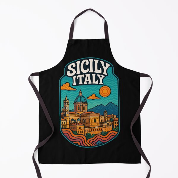Item preview, Sicily Palermo Cityscape Italy Travel designed and sold by TomFrontierArt.