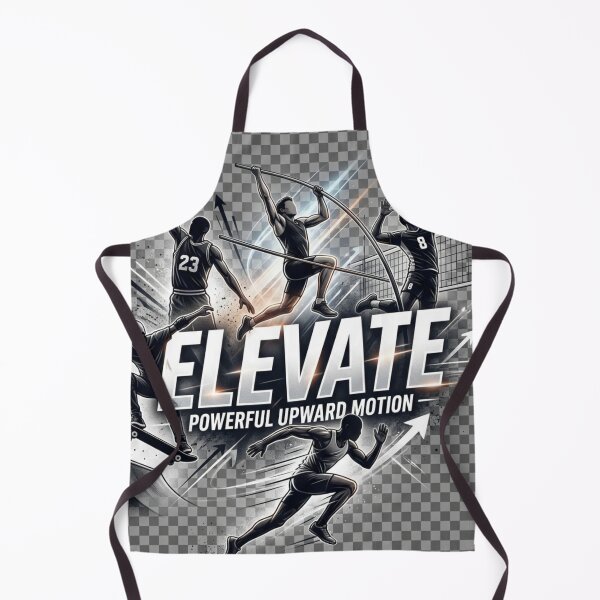 Item preview, ELEVATE | Powerful Upward Motion | Sports Motivation | Basketball Volleyball Skate | RAM 1330 designed and sold by AiNaturalsOnly.