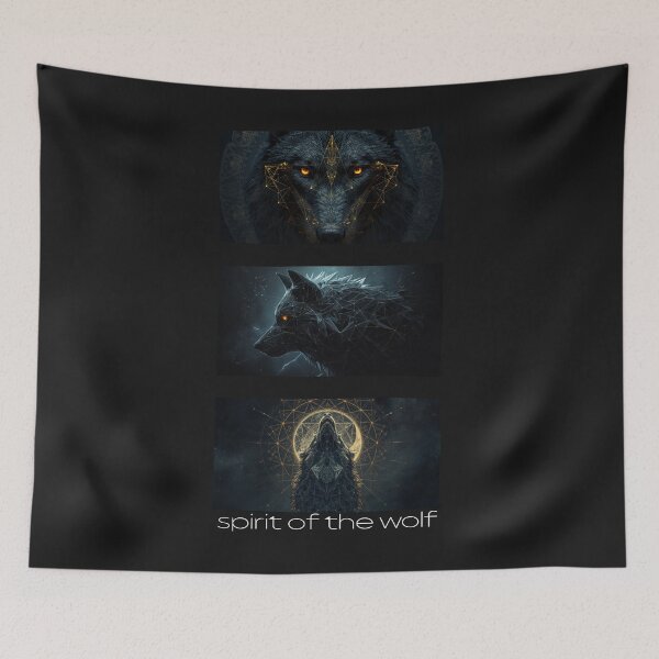 Item preview, Spirit of the wolf designed and sold by zuczekgti.