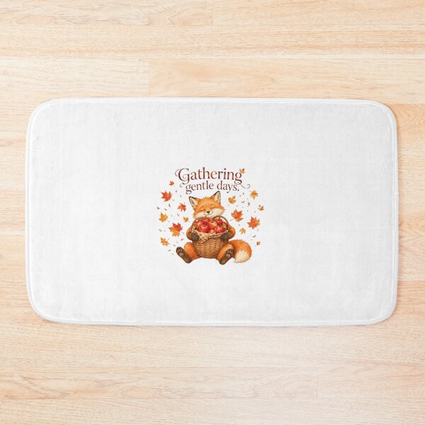 Item preview, Gathering Gentle Days Cute Fox Apple Picking Autumn designed and sold by AQUILAKREO.