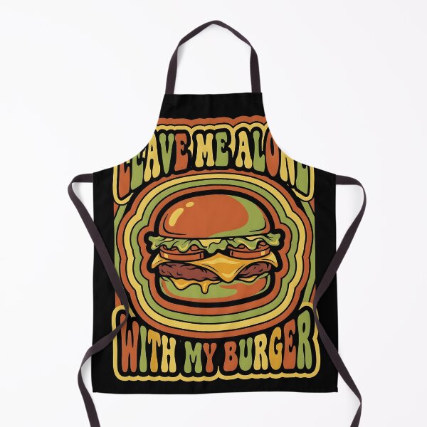 Item preview, Retro 70s Groovy Burger Leave Me Alone Graphic designed and sold by EKHOAISTORE.
