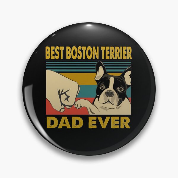 Item preview, Best Boston Terrier Dad Ever Fist Bump designed and sold by GiaoCalonas.
