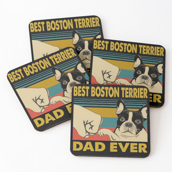 Item preview, Best Boston Terrier Dad Ever Fist Bump designed and sold by GiaoCalonas.