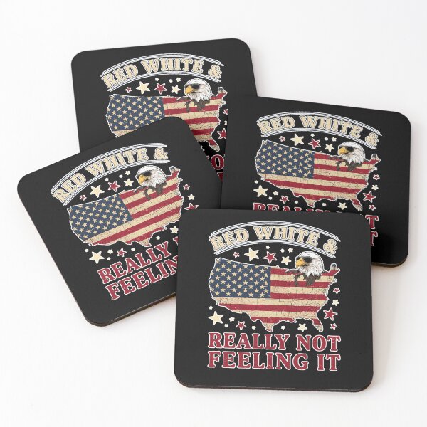 Item preview, Red White & Really Not Feeling It designed and sold by Naitsebas.