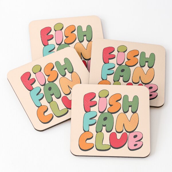 Item preview, Fish Fan Club (Version A) designed and sold by yellowflowerhut.