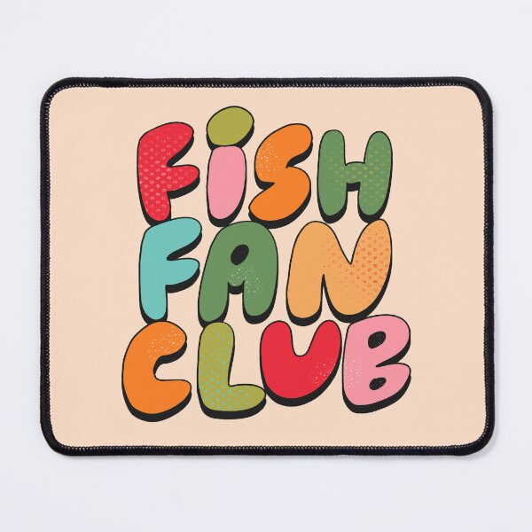 Item preview, Fish Fan Club (Version A) designed and sold by yellowflowerhut.