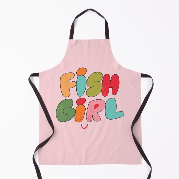 Item preview, Fish Girl (Pink) designed and sold by yellowflowerhut.