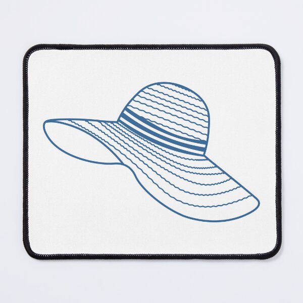Item preview, Summer Travel Sun Hat Illustration designed and sold by BetweenForms.