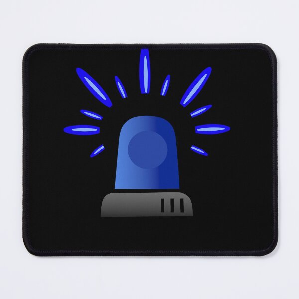 Item preview, Flashing Blue Light Beacon Graphic designed and sold by Ascooepics.
