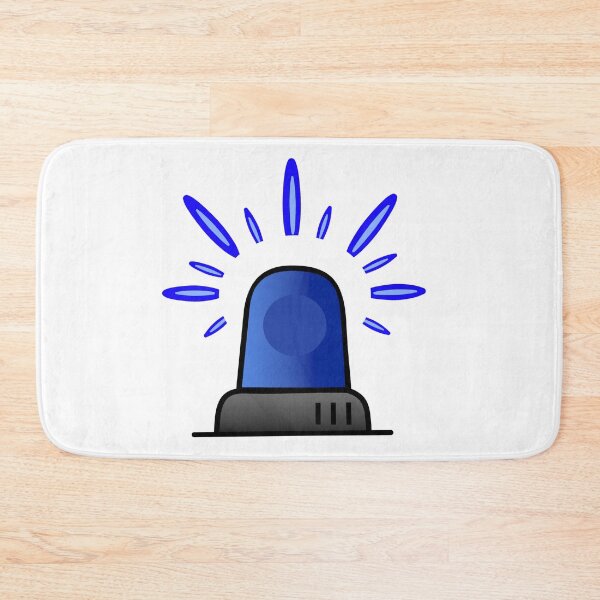 Item preview, Flashing Blue Light Beacon Graphic designed and sold by Ascooepics.