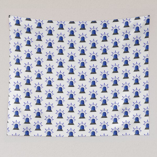 Item preview, Flashing Blue Light Beacon Graphic designed and sold by Ascooepics.