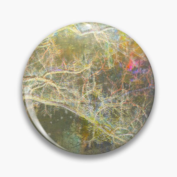 Item preview, Iridescent NY winter Tree Artwork, Mystical Plant Art Print designed and sold by susan-meredith.