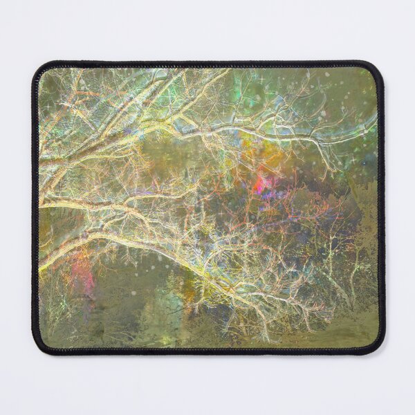 Item preview, Iridescent NY winter Tree Artwork, Mystical Plant Art Print designed and sold by susan-meredith.