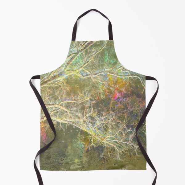 Item preview, Iridescent NY winter Tree Artwork, Mystical Plant Art Print designed and sold by susan-meredith.