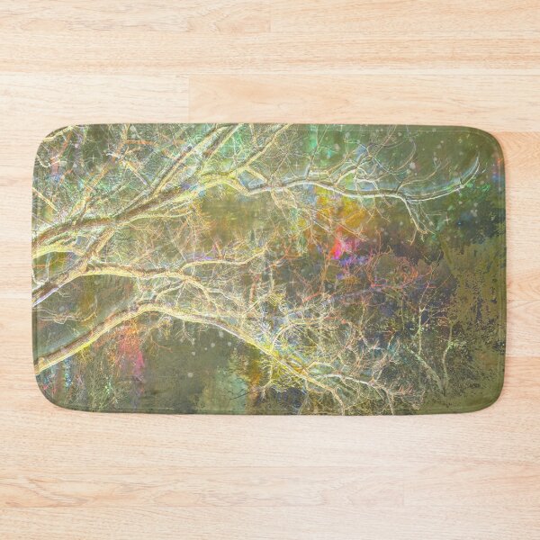 Item preview, Iridescent NY winter Tree Artwork, Mystical Plant Art Print designed and sold by susan-meredith.