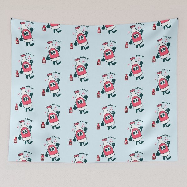 Item preview, Cartoon Ketchup Japanese designed and sold by DJCartoonDesigns.