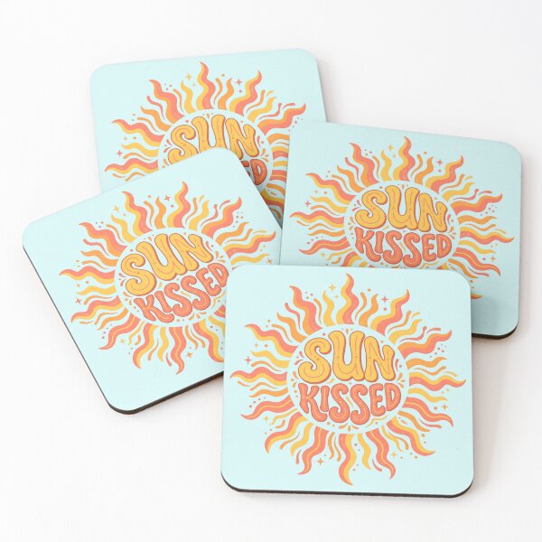 Item preview, Sun Kissed – Groovy Coastal Word Design designed and sold by Sea Gem.