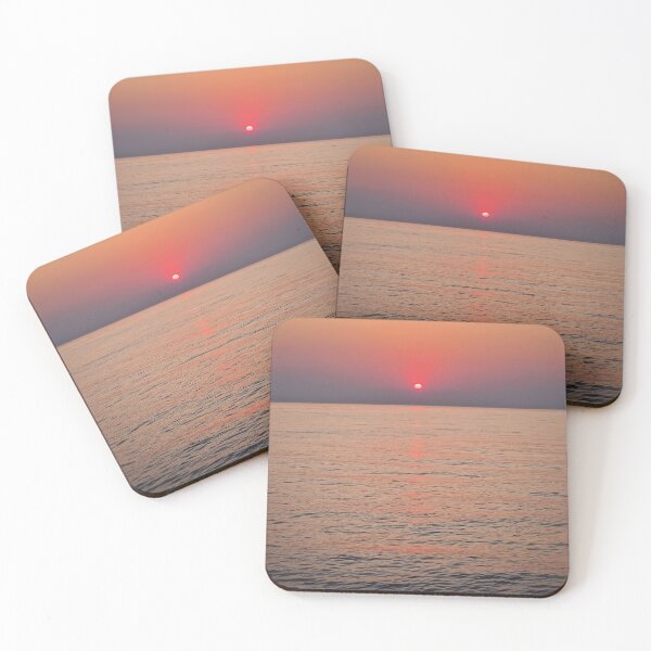 Item preview, sunrise over the calm sea designed and sold by psychoshadow.