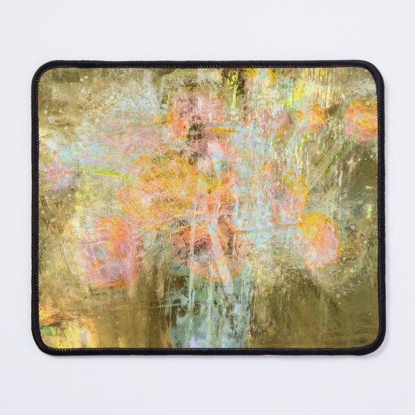 Item preview, Iridescent Flowers in Vase Flower Artwork, Mystical Plant Art Print designed and sold by susan-meredith.
