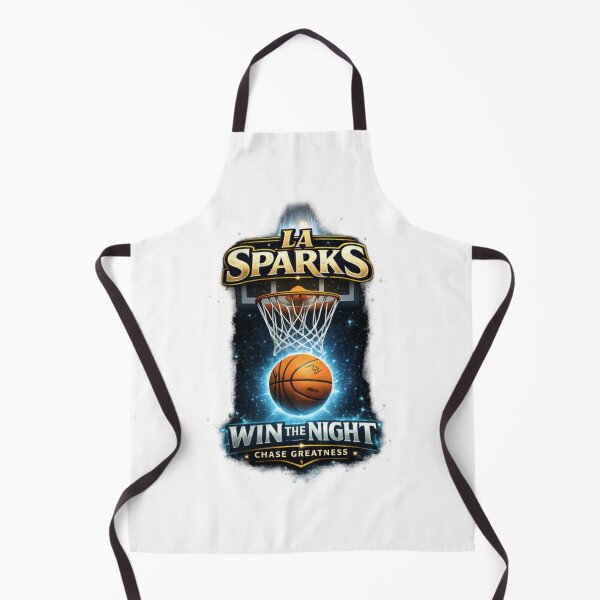 Item preview, LA Sparks Win The Day Basketball designed and sold by CatLovers Studio.