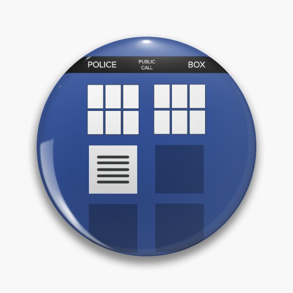 Item preview, The Box That Travels Through Time — Vintage British Police Box Art designed and sold by vgaar.