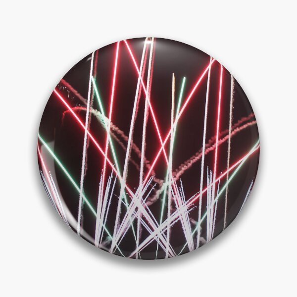 Item preview, Fireworks Burst Over Dark Sky, Long Exposure Celebration Night Display designed and sold by Nmallia.