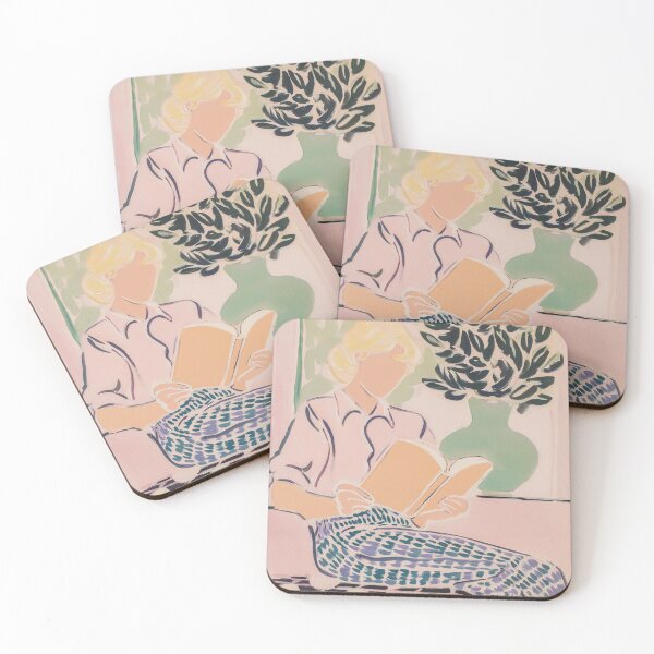Item preview, Woman Reading Book designed and sold by soheedesigns.