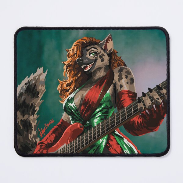 Item preview, Gnoll Bassist 2026 designed and sold by KlakkDrawsStuff.
