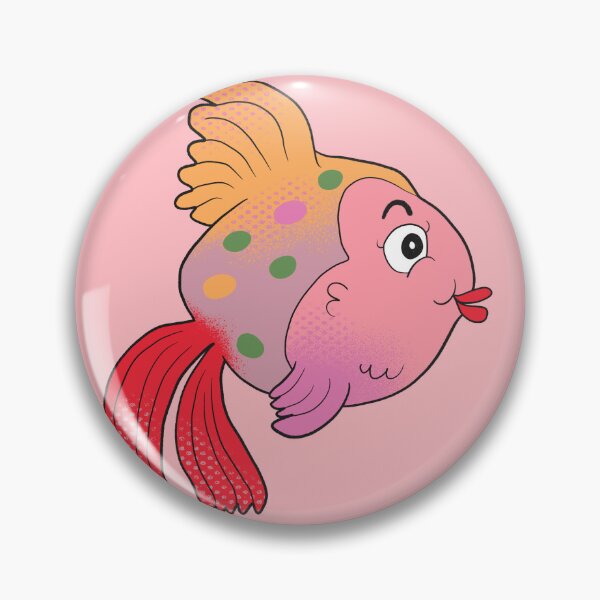 Item preview, Ella the Tropical Fish designed and sold by yellowflowerhut.