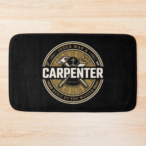 Item preview, Jesus Was a Carpenter Christian Apparel for Woodworking and Craftsmanship Fans designed and sold by Redgiant87x.