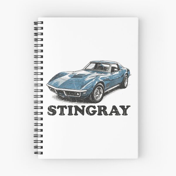 Item preview, C3 Stingray Distressed Vintage Blue Classic Muscle Car designed and sold by Off-Road-Zone.