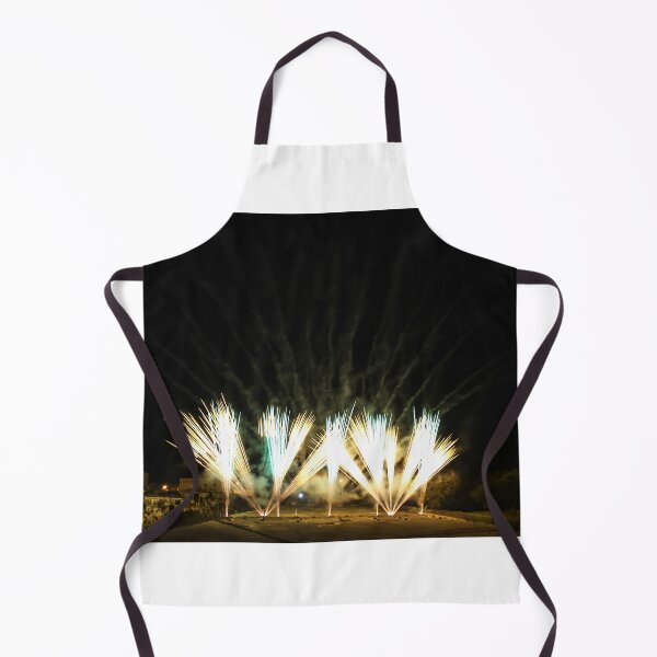 Item preview, Fireworks Burst Over Dark Sky, Long Exposure Celebration Night Display designed and sold by Nmallia.