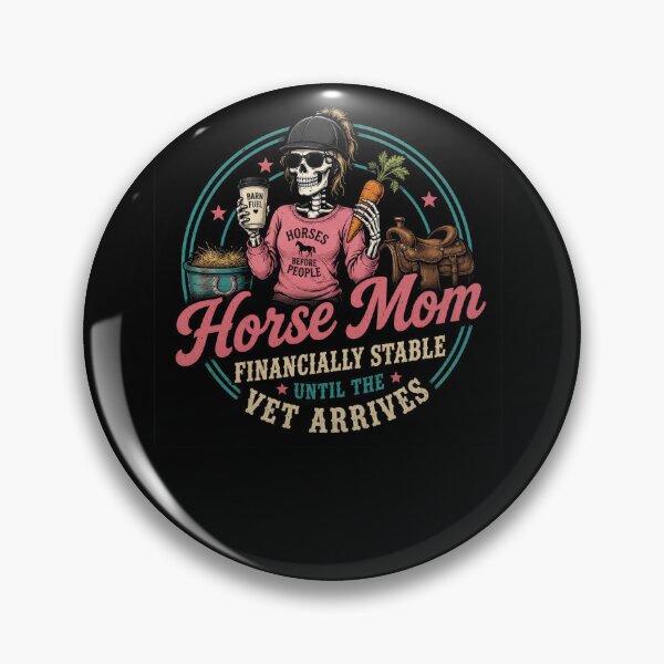 Item preview, Funny Horse Mom Vet Bill Barn Fuel Equestrian Graphic designed and sold by justinhmorton.