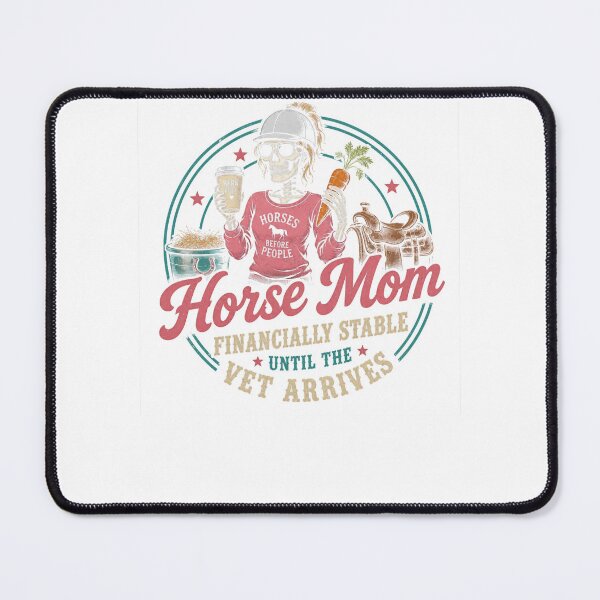 Item preview, Funny Horse Mom Vet Bill Barn Fuel Equestrian Graphic designed and sold by justinhmorton.