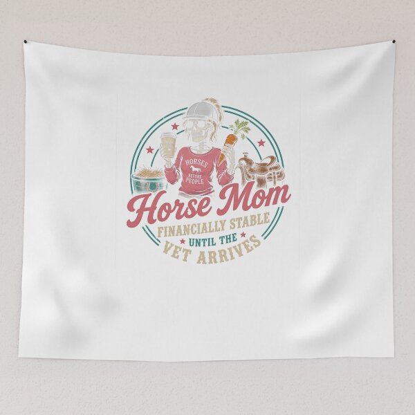 Item preview, Funny Horse Mom Vet Bill Barn Fuel Equestrian Graphic designed and sold by justinhmorton.
