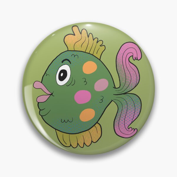 Item preview, Gilbert the Tropical Fish designed and sold by yellowflowerhut.