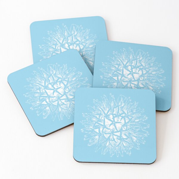 Item preview, Thistle - Light Lines - (#87CEEB) designed and sold by The Stippler Process.