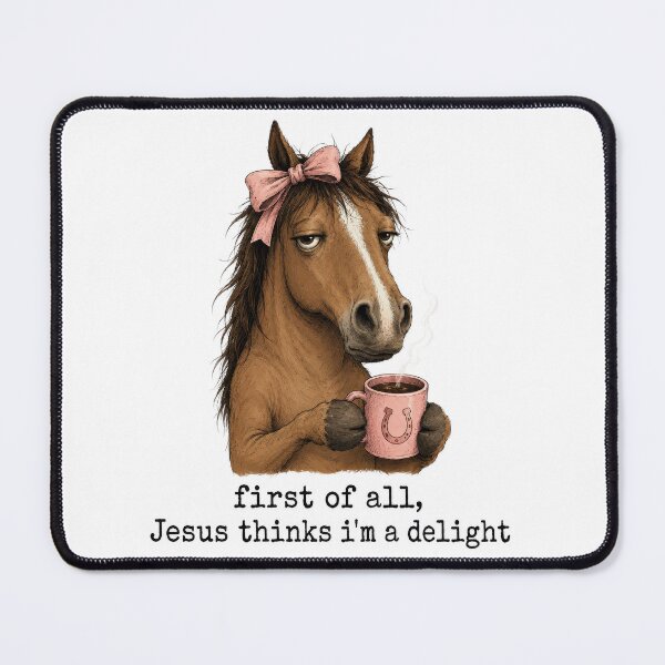 Item preview, Sassy Christian Horse Delight Funny Equestrian Faith Design designed and sold by justinhmorton.