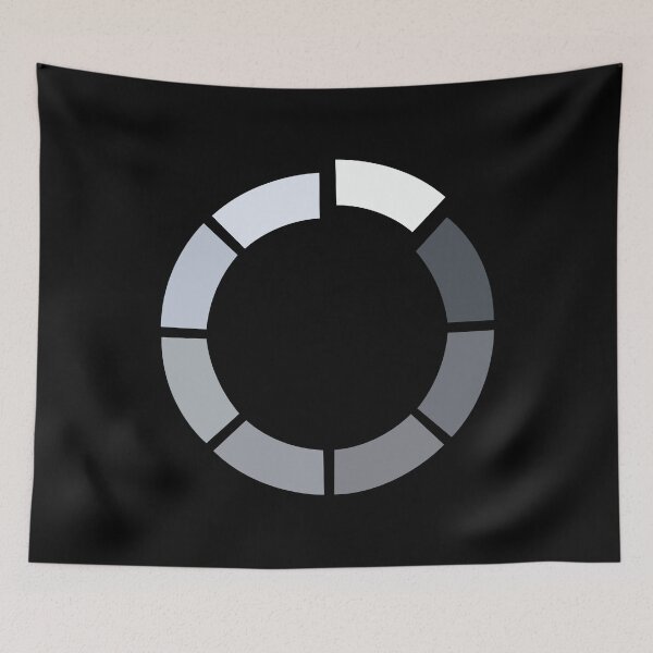 Item preview, The Screen That Never Stops Loading — Minimalist Dark Art designed and sold by vgaar.