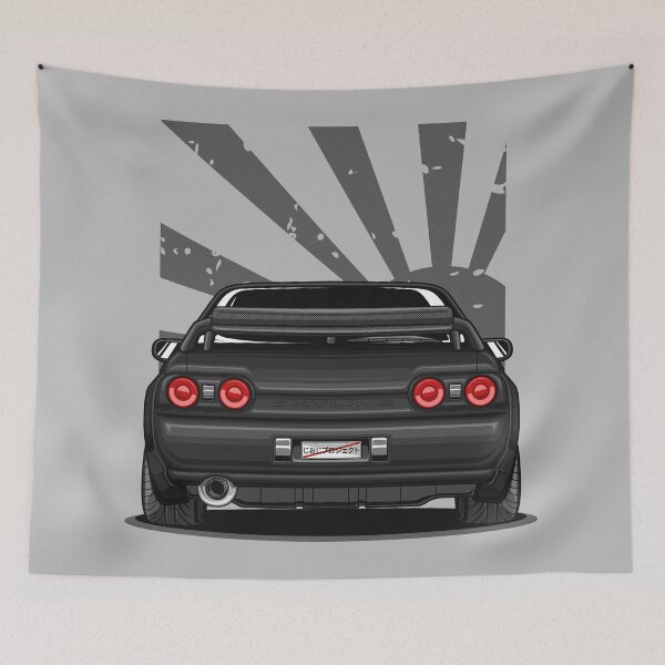 Item preview, Monster Skyline GT-R R32 (Black Metallic) designed and sold by JioojiProject.