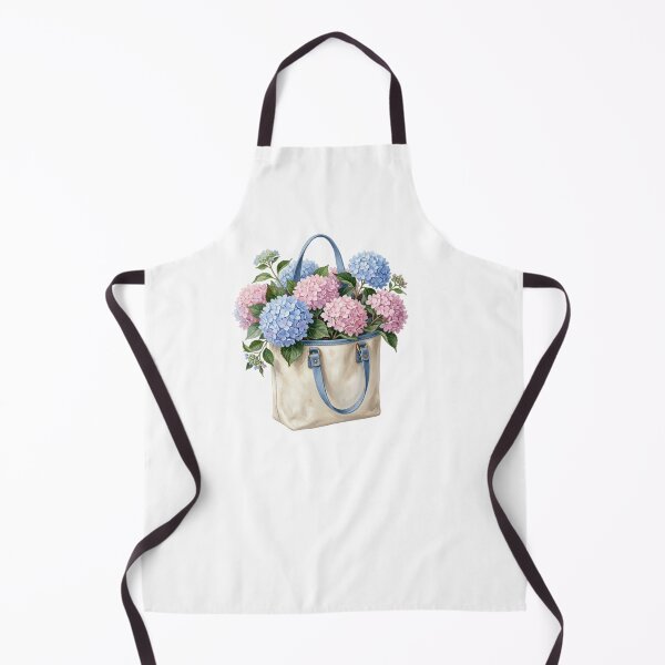 Item preview, Blue and Pink Hydrangea Bouquet Tote Bag Painting designed and sold by SOUFIANE1991.