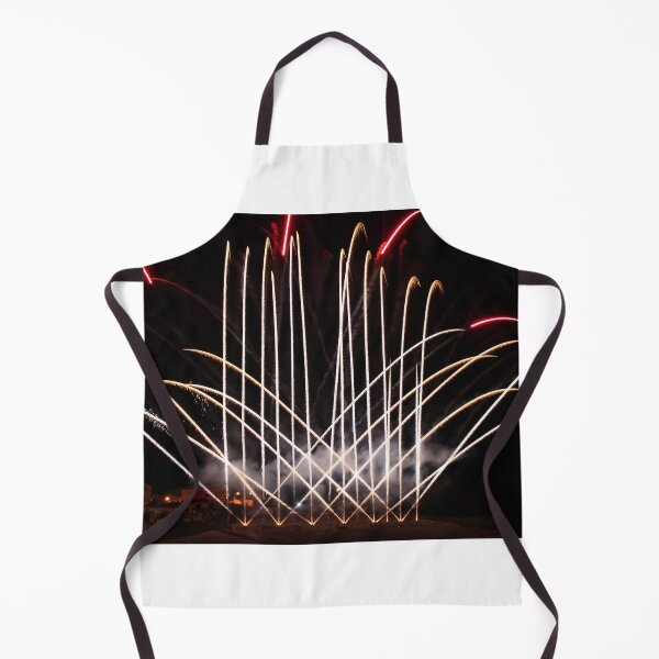 Item preview, Fireworks Burst Over Dark Sky, Long Exposure Celebration Night Display designed and sold by Nmallia.