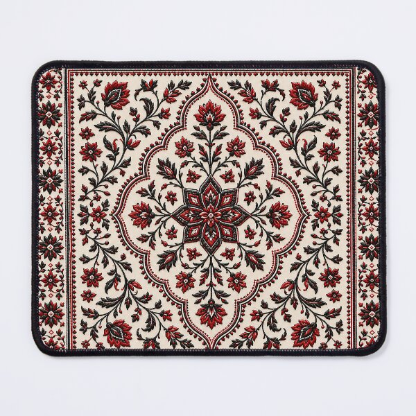 Item preview, Symmetrical Floral Tatreez Pattern Palestinian Cross Stitch designed and sold by BrainCurves.
