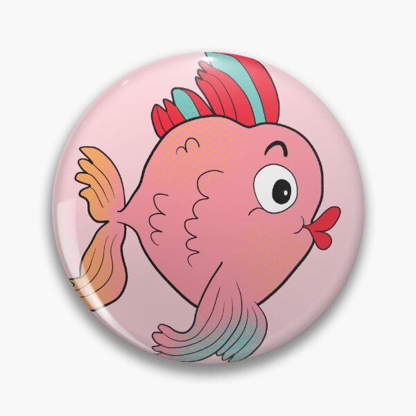 Item preview, Billie the Tropical Fish designed and sold by yellowflowerhut.